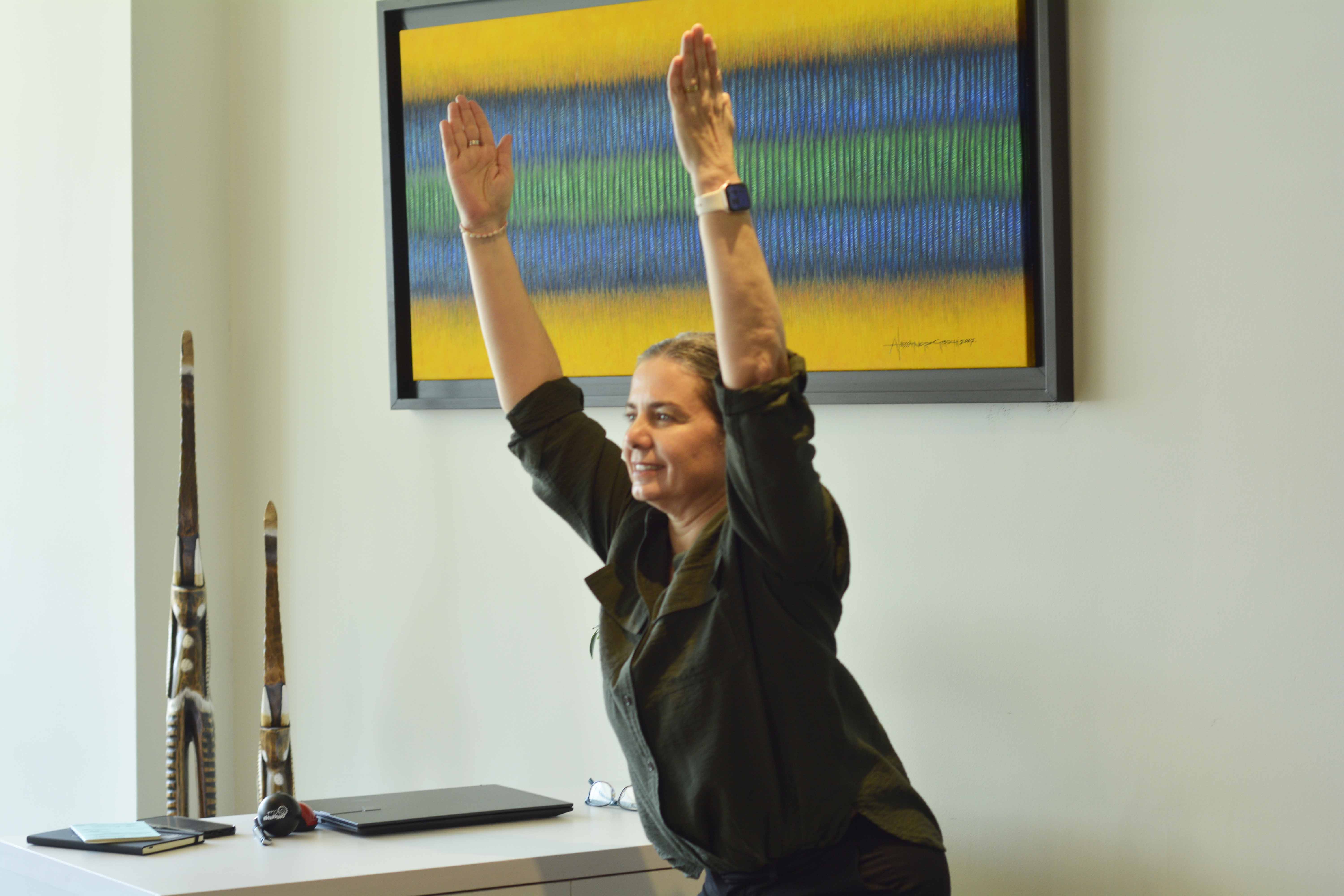 Vinyasa en la Oficina